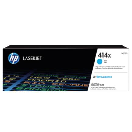 HEWLETT PACKARD - Toner HP LaserJet 414X Cian Alto Rendimiento