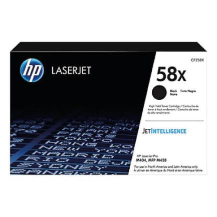 HEWLETT PACKARD - Toner HP LaserJet 58X Negro Alto Rendimiento