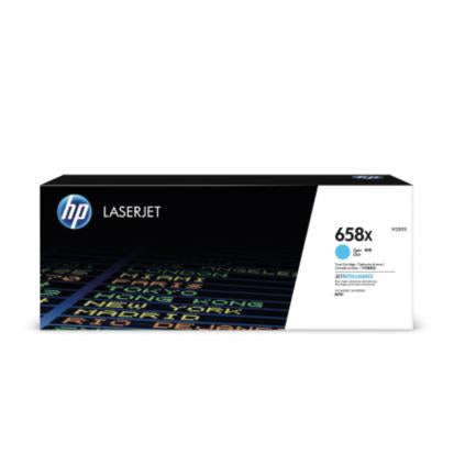 HEWLETT PACKARD - Toner HP LaserJet 658X Cian Alto Rendimiento