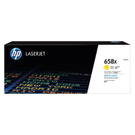 HEWLETT PACKARD - Toner HP LaserJet 658X Amarillo Alto Rendimiento