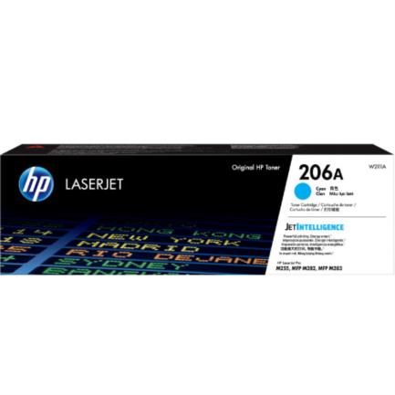 HEWLETT PACKARD - Toner HP LaserJet 206A Color Cian.