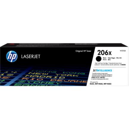 HEWLETT PACKARD - Toner HP LaserJet 206X Color Negro.