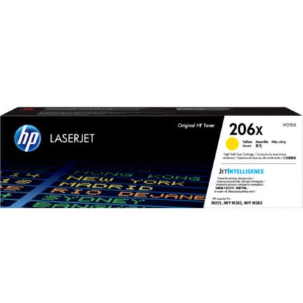 HEWLETT PACKARD - Toner HP LaserJet 206X Color Amarillo.