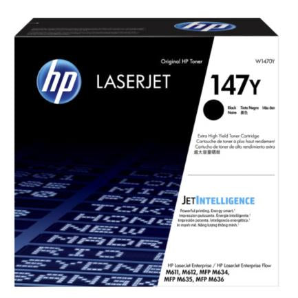 HEWLETT PACKARD - Tóner HP LaserJet 147Y Extra Alto Rendimiento 42K Páginas Color Negro