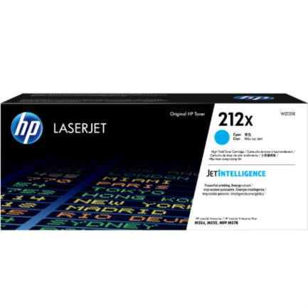 HEWLETT PACKARD - Tóner HP LaserJet 212X Alto Rendimiento Color Cian