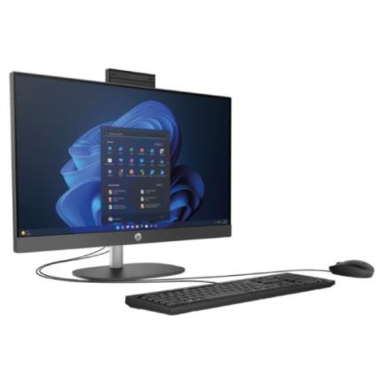 HEWLETT PACKARD - All in One HP ProOne 245 G10 23.8" IPS FHD AMD Ryzen 3 7320U 8GB 512GB Radeon 610M W11 Home Color Negro 1Y Wi-Fi 6