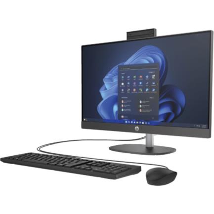 HEWLETT PACKARD - All in One HP ProOne 245 G10 23.8" IPS FHD AMD Ryzen 7 7730U 8GB 512GB Gráficos Radeon W11 Home Color Negro 1Y Wi-Fi 6