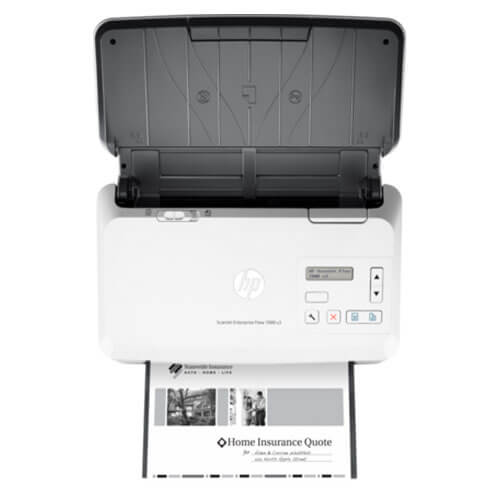 HEWLETT PACKARD - Escáner HP ScanJet Enterprise Flow 7000 s3 Resolución 600 dpi