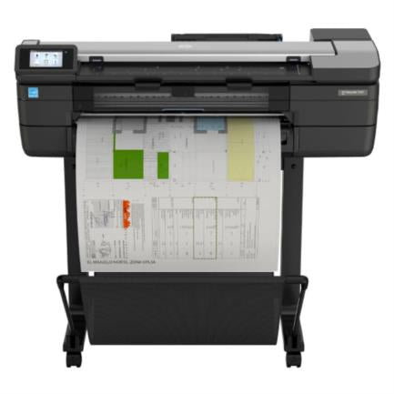 HEWLETT PACKARD - Plotter HP DesignJet T830 24" Multifunción Inyección Térmica de Tinta Resolución 2400x1200 dpi Producto Frágil Revisar C