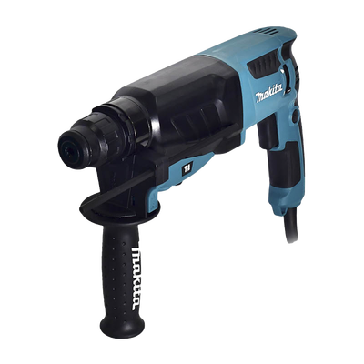 MAKITA - Rotomartillo Electro Neumático de 1" SDS-PLUS de 120 Vca, 0-1200 RPM, 0-4600 Impactos x Seg. Potencia 800 W.