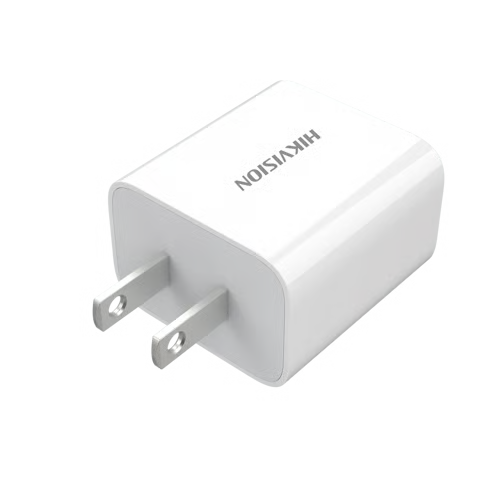 HIKVISION - Cargador USB - C de 20 Watts / Carga Rapida / 5 VCD a 3 Amp / 9 VCD a 2.22 Amp / Compatible con Multiples Marcas