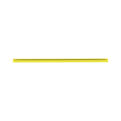PANDUIT - Canaleta FiberRunner™ 2X2 sin Tapa, de PVC Rígido, Color Amarillo, 1.8 m de Largo