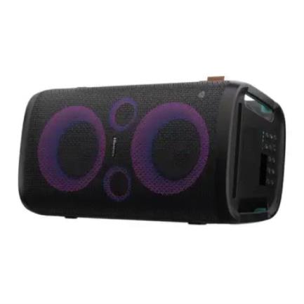 HISENSE - Bocina Hisense Party Rocker One 300W 2 Vias Exterior/Interior con Subwoofer IPX4 Pantalla LED BT/FM/AUX/DC in/USB