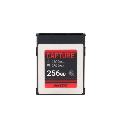HIKSEMI BY HIKVISION - Memoria CFexpress tipo B / Clase 10 de 256 GB / Especializada para Cámaras de Fotografía y Video  / 1800 MB/s Lectura / 1400 MB/s Escritura