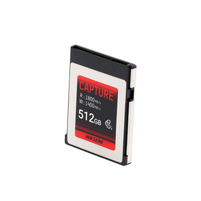 HIKSEMI BY HIKVISION - Memoria CFexpress tipo B / Clase 10 de 512 GB / Especializada para Cámaras de Fotografía y Video  / 1800 MB/s Lectura / 1700 MB/s Escritura
