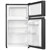 HISENSE - Frigobar Hisense 3.1Pies 2 Puertas Negro
