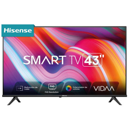 HISENSE - Televisor Hisense 43" A4 Smart VIDAA U8.5 TV FHD Resolución 1920x1080 FULL ARRAY
