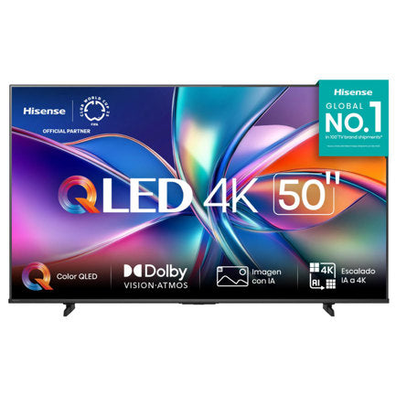 HISENSE - Televisor Hisense 50" QD6N QLed VIDAA UHD 4K