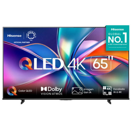 HISENSE - Televisor Hisense 65" QD6N QLED VIDAA UHD 4K