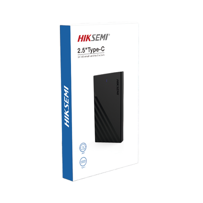 HIKSEMI BY HIKVISION - Adaptador para Disco Duro SATA III de 2.5" / Protocolos USAP y TRIM /  Cable USB-A a Tipo C y Adaptador Tipo C a C / Velocidad USB 3.1