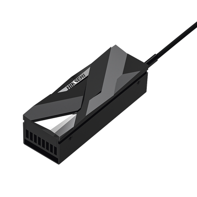 HIKSEMI BY HIKVISION - Disipador de calor Activo para SSD M.2 / Aleación de Aluminio / Fácil de Instalación / Ideal para PC de Escritorio