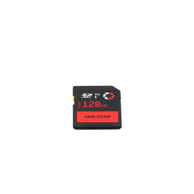 HIKSEMI BY HIKVISION - Memoria SD / Clase 10 de 128 GB / Especializada Para Drones Comerciales, Cámaras de Fotografía y Video  / 180 MB/s Lectura / 150 MB/s Escritura