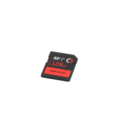 HIKSEMI BY HIKVISION - Memoria SD / Clase 10 de 128 GB / Especializada Para Drones Comerciales, Cámaras de Fotografía y Video  / 180 MB/s Lectura / 150 MB/s Escritura