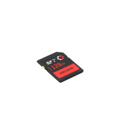 HIKSEMI BY HIKVISION - Memoria SD / Clase 10 de 128 GB / Especializada Para Drones Comerciales, Cámaras de Fotografía y Video  / 180 MB/s Lectura / 150 MB/s Escritura