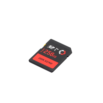 HIKSEMI BY HIKVISION - Memoria SD / Clase 10 de 256 GB / Especializada Para Drones Comerciales, Cámaras de Fotografía y Video  / 180 MB/s Lectura / 150 MB/s Escritura