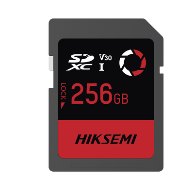 HIKSEMI BY HIKVISION - Memoria SD / Clase 10 de 256 GB / Especializada Para Drones Comerciales, Cámaras de Fotografía y Video  / 180 MB/s Lectura / 150 MB/s Escritura