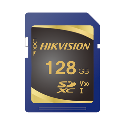 HIKVISION - Memoria SD Clase 10 de 128 GB / Especializada Para Videovigilancia