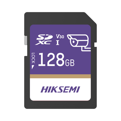 HIKSEMI BY HIKVISION - Memoria SD Clase 10 de 128 GB / Especializada Para Videovigilancia