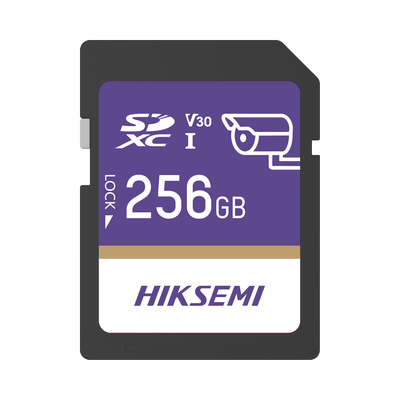 HIKSEMI BY HIKVISION - Memoria SD Clase 10 de 256 GB / Especializada Para Videovigilancia