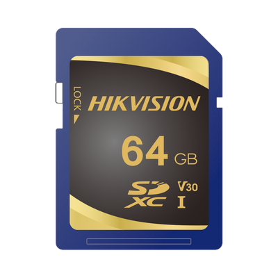 HIKVISION - Memoria SD Clase 10 de 64 GB / Especializada Para Videovigilancia