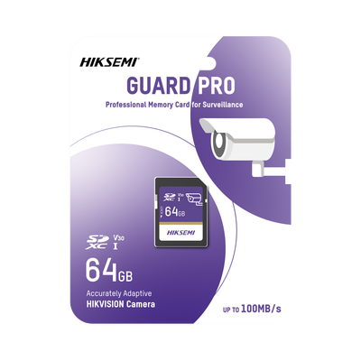 HIKSEMI BY HIKVISION - Memoria SD Clase 10 de 64 GB / Especializada Para Videovigilancia