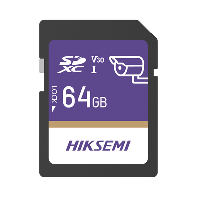 HIKSEMI BY HIKVISION - Memoria SD Clase 10 de 64 GB / Especializada Para Videovigilancia