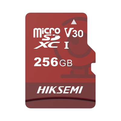 HIKSEMI BY HIKVISION - Memoria microSD / Clase 10 de 256 GB / Especializada Para Videovigilancia (Uso 24/7) / Compatibles con cámaras HIKVISION y Otras Marcas / 95 MB/s Lectura / 55 MB/s Escritura
