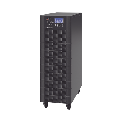 CYBERPOWER - UPS Trifásico de 20 kVA/18 kW, Topología Online Doble Conversión, Voltaje de 208/220 Vca de L-L, Respaldo de 10 Minutos al 100% de Carga, Incluye Módulo y Banco de Baterías
