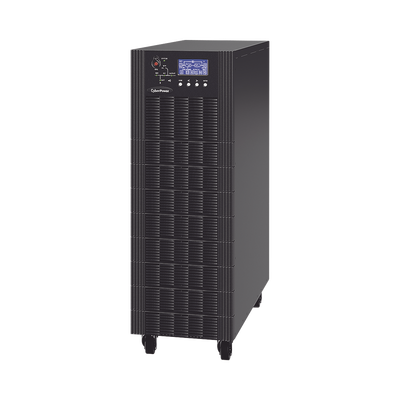 CYBERPOWER - UPS Trifásico de 30 kVA/27 kW, Topología Online Doble Conversión, Voltaje de 208/220 Vca de L-L, Respaldo de 5 Minutos al 100% de Carga, Incluye Módulo y Banco de Baterías