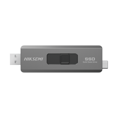 HIKSEMI BY HIKVISION - Memoria USB Dual Impulsado por SSD Core / 1 TB / USB-C y USB-A / 530 MB/s de Escritura