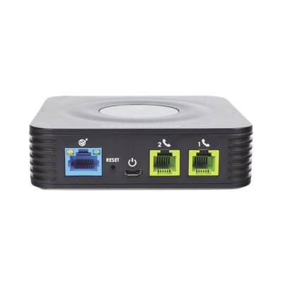 GRANDSTREAM - Adaptador para teléfono analógico (ATA) de 2 puertos FXS, diseñado para conectar sus dispositivos analógicos a una red VoIP
