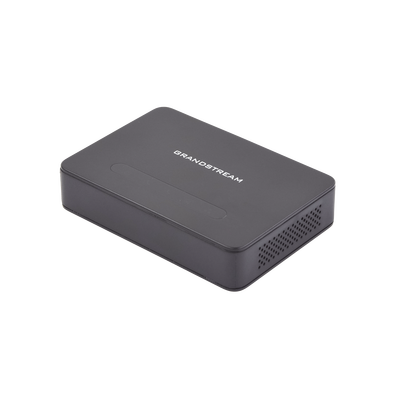 GRANDSTREAM - Adaptador para teléfono analógico (ATA) de 2 puertos FXS, Router integrado, Puertos Gigabit, diseñado para conectar sus dispositivos analógicos a una red VoIP