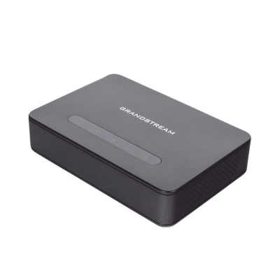 GRANDSTREAM - Adaptador de Teléfono Analógico híbrido de 1 Puerto FXS (conectar teléfono analógico) y 1 Puerto FXO (conectar línea analógica)
