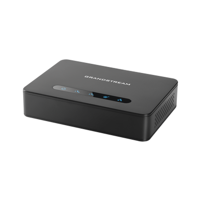 GRANDSTREAM - Adaptador de Teléfono Analógico híbrido de 1 Puerto FXS (conectar teléfono analógico) y 1 Puerto FXO (conectar línea analógica)