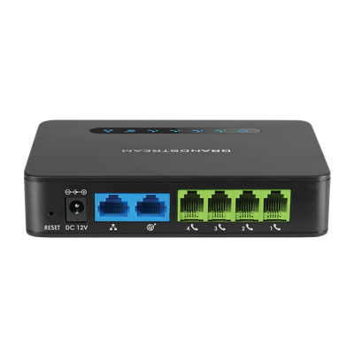 GRANDSTREAM - ATA de 4 puertos FXS con 2 puertos de red gigabit