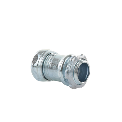 HUBBELL - Conector Recto Compresión de Acero Galvanizado para Pared Delgada de 1/2" .