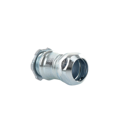 HUBBELL - Conector Recto Compresión de Acero Galvanizado para Pared Delgada de 1/2" .