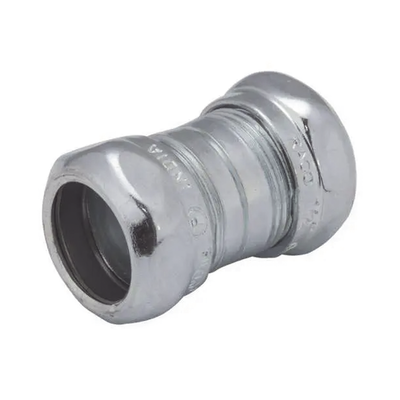 HUBBELL - Cople Compresión de Acero Galvanizado para Pared Delgada de 1 1/4" .