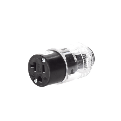 HUBBELL - Conector Iluminado 20 A 125 V CA 2 Polos 3 Hilos (Nema 5-20R).