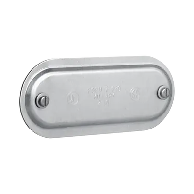HUBBELL KILLARK - Tapa de Aluminio con Empaque para Caja Condulet de  2".